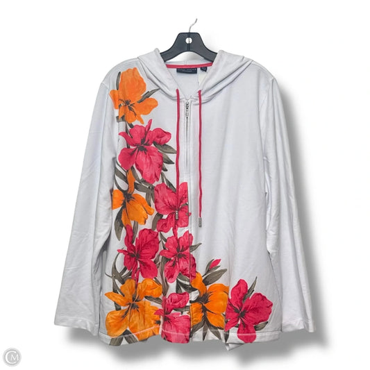 Jacket Other By Susan Graver In Floral Print, Size: Xl