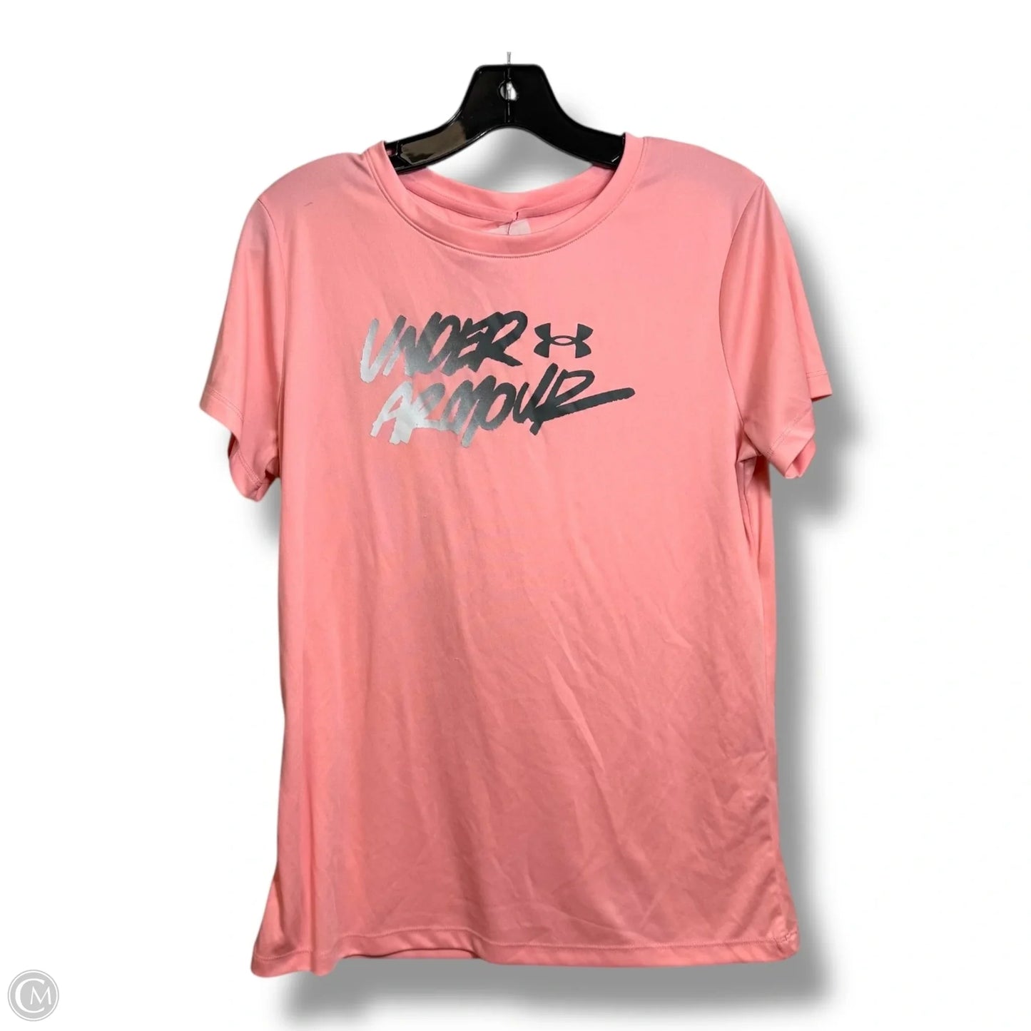 Athletic Top Short Sleeve By Under Armour In Multi-colored, Size: M