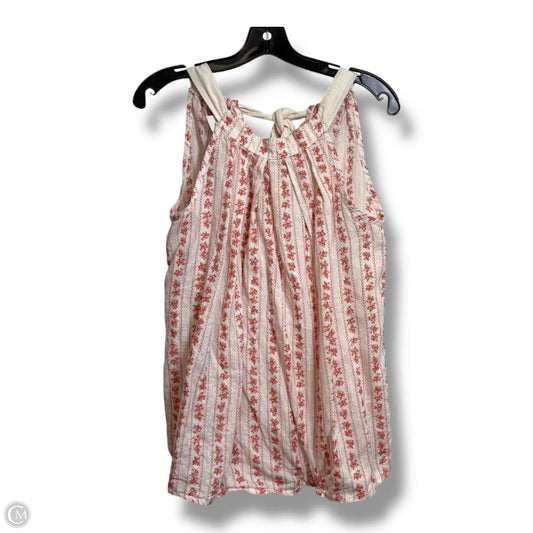 Top Sleeveless By Clothes Mentor In Orange, Size: M