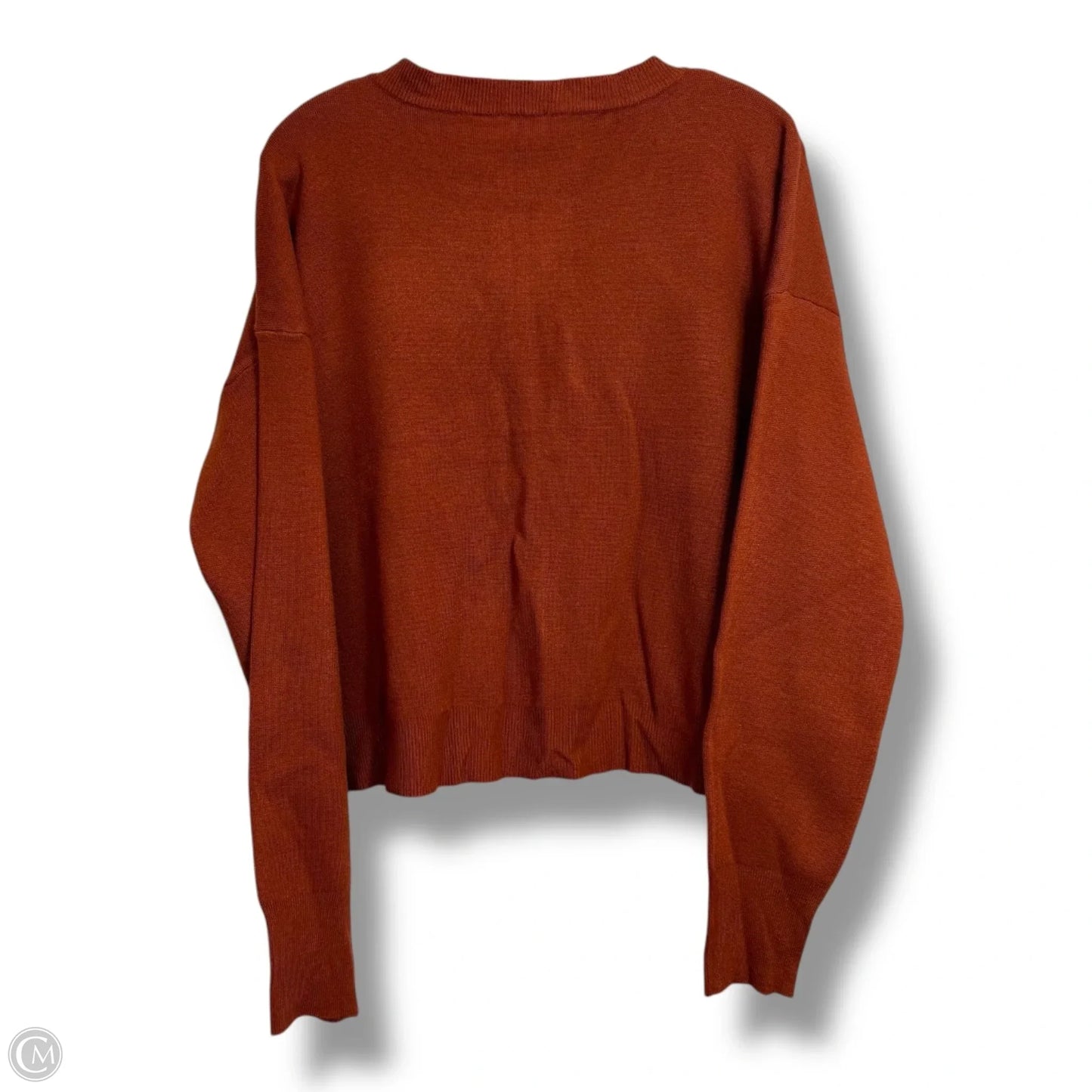 Sweater By Cyrus Knits In Bronze, Size: Xl