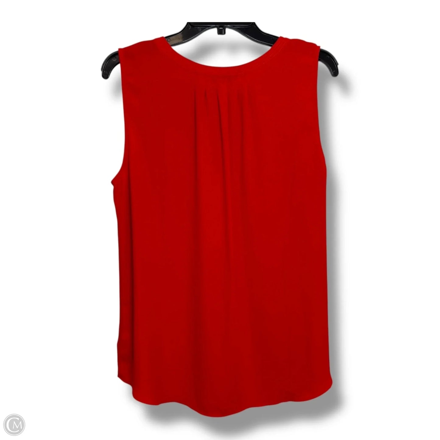 Top Sleeveless By Talbots In Red, Size: L