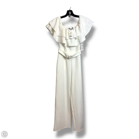 Jumpsuit By Almost Famous In White, Size: M