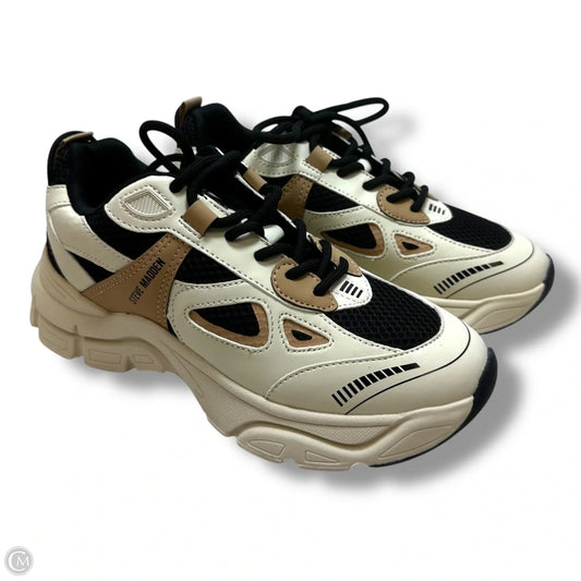 Shoes Sneakers By Steve Madden In Beige, Size: 7