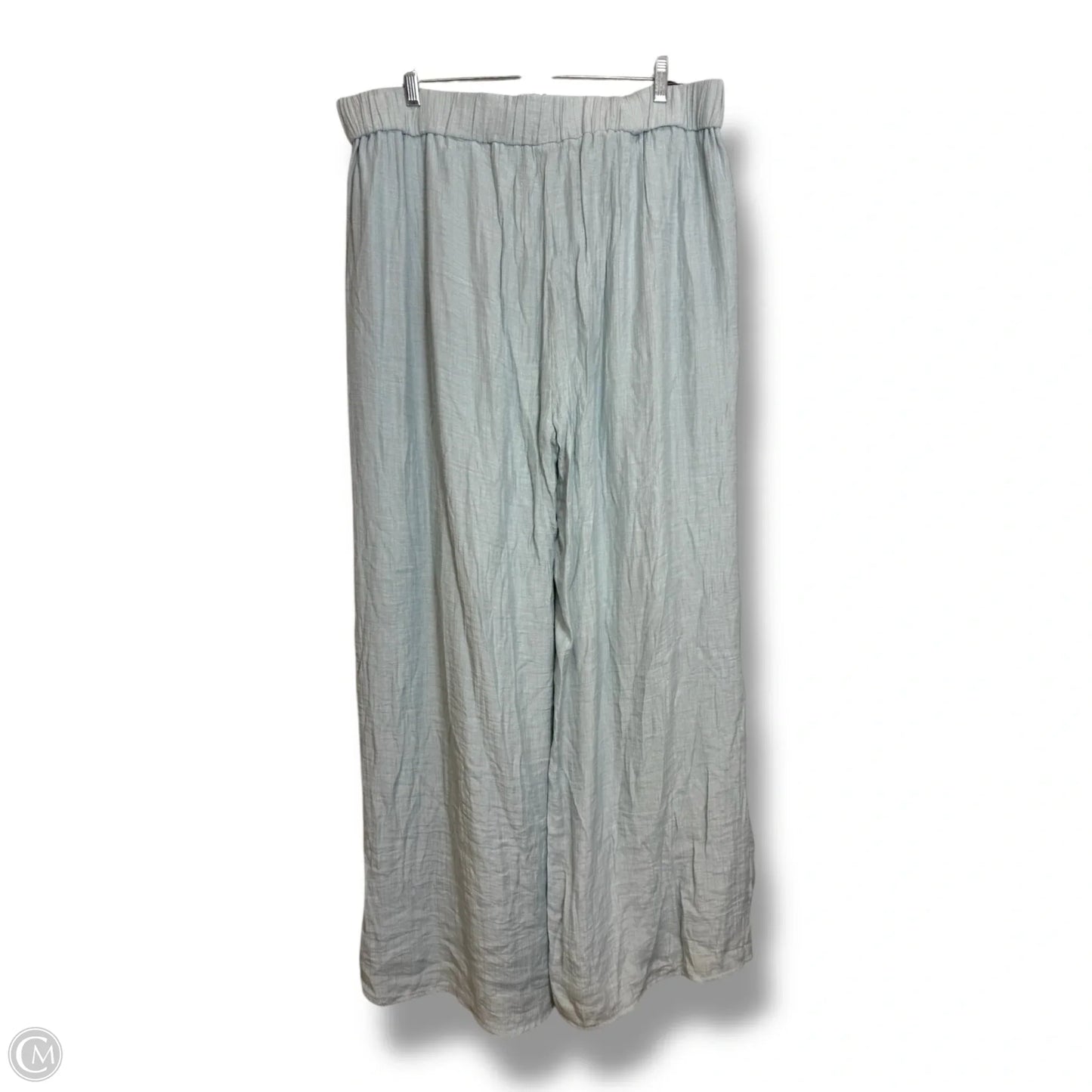 Pants Linen By Wonderly In Blue, Size: 2x