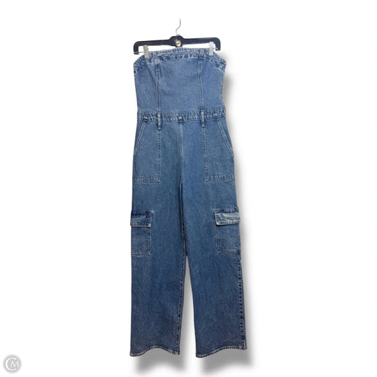 Jumpsuit By Express In Blue Denim, Size: 8