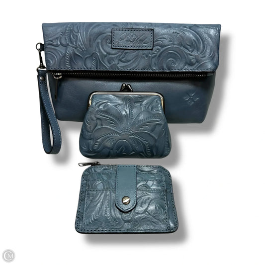 3 piece matching Wristlet Designer By Patricia Nash, Size: Medium