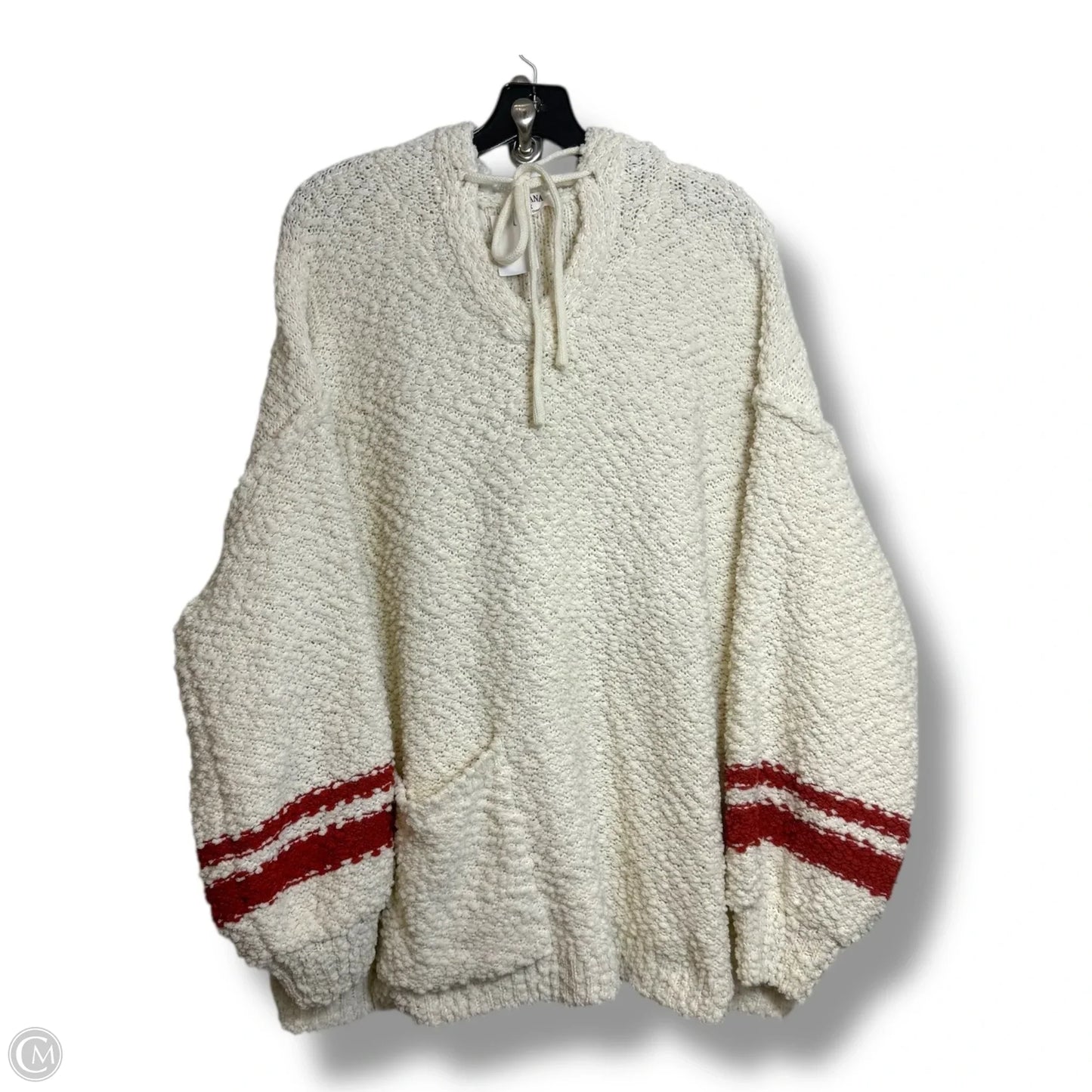 Sweater By Zenana Outfitters In Ivory, Size: 1x