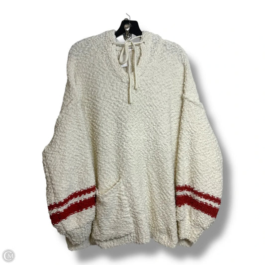 Sweater By Zenana Outfitters In Ivory, Size: 1x
