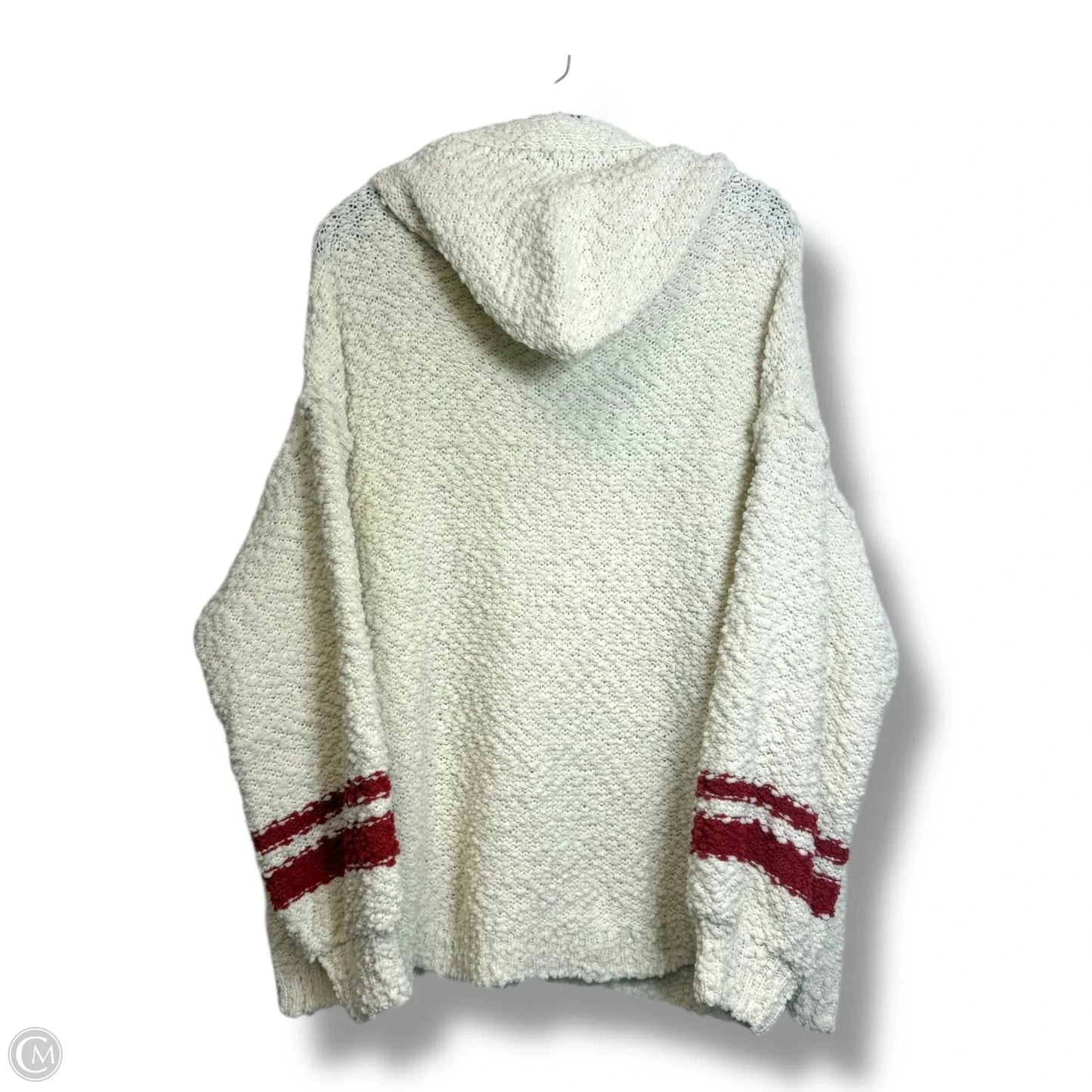 Sweater By Zenana Outfitters In Ivory, Size: 1x