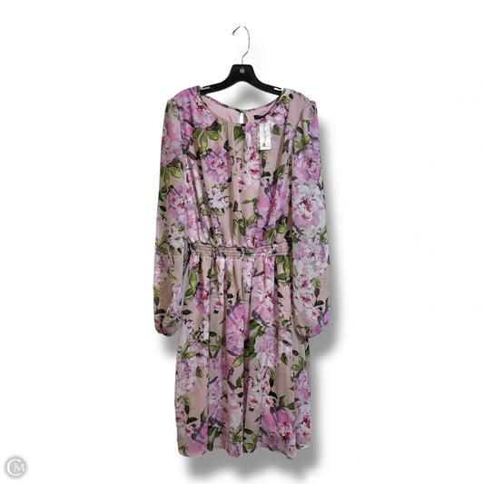 Dress Party Short By Lane Bryant In Floral Print, Size: 18