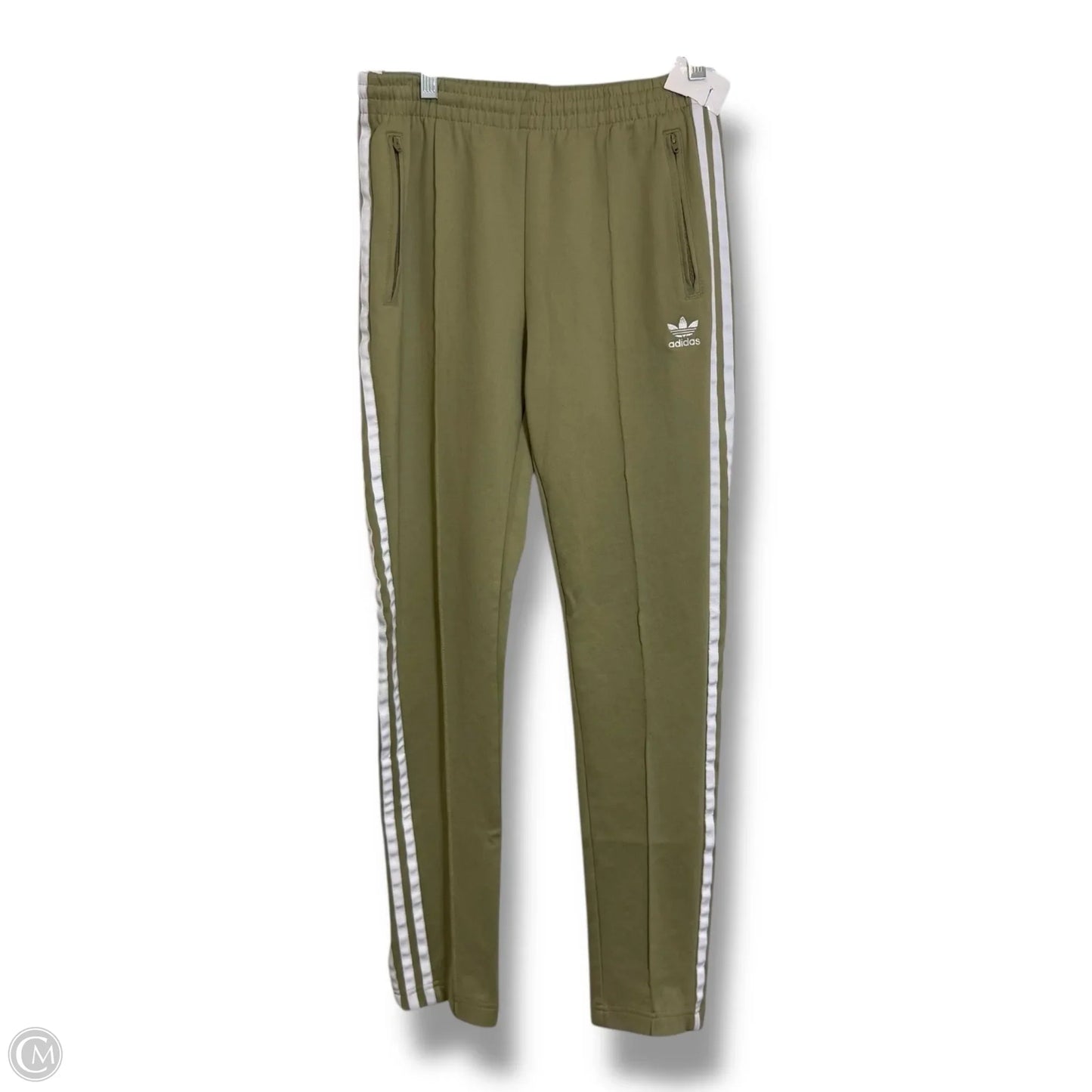Athletic Pants By Adidas In Tan, Size: S