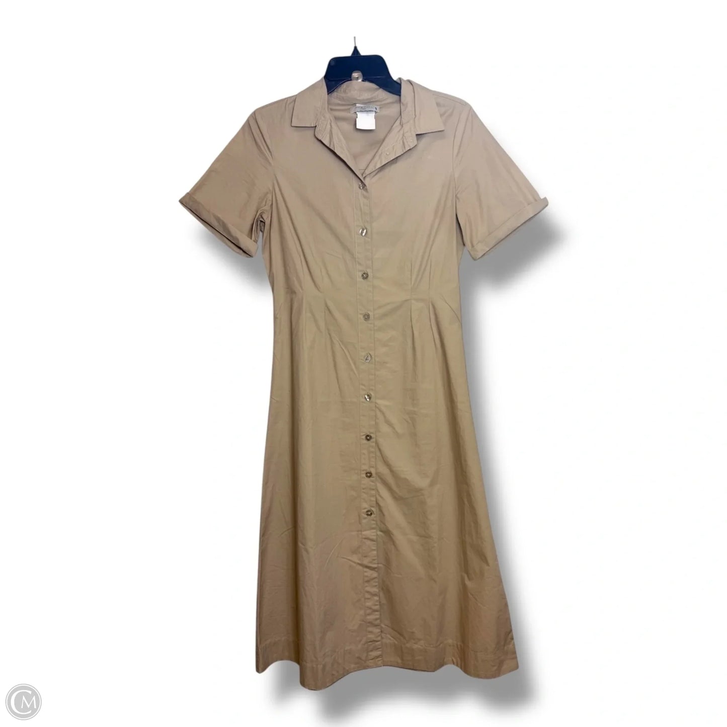 Dress Casual Midi By Habitual In Tan, Size: S