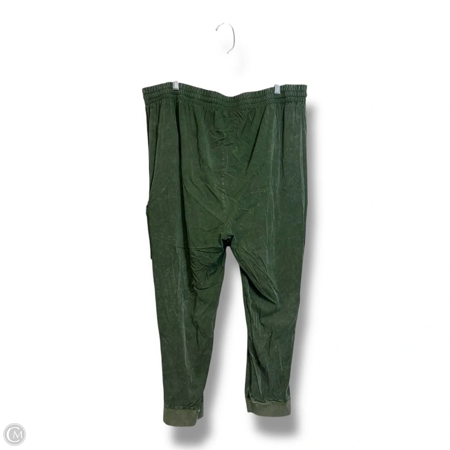 Pants Cropped By Torrid In Green, Size: 3x