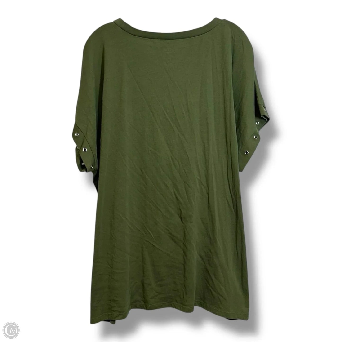 Top Short Sleeve Basic By Torrid In Green, Size: 3x