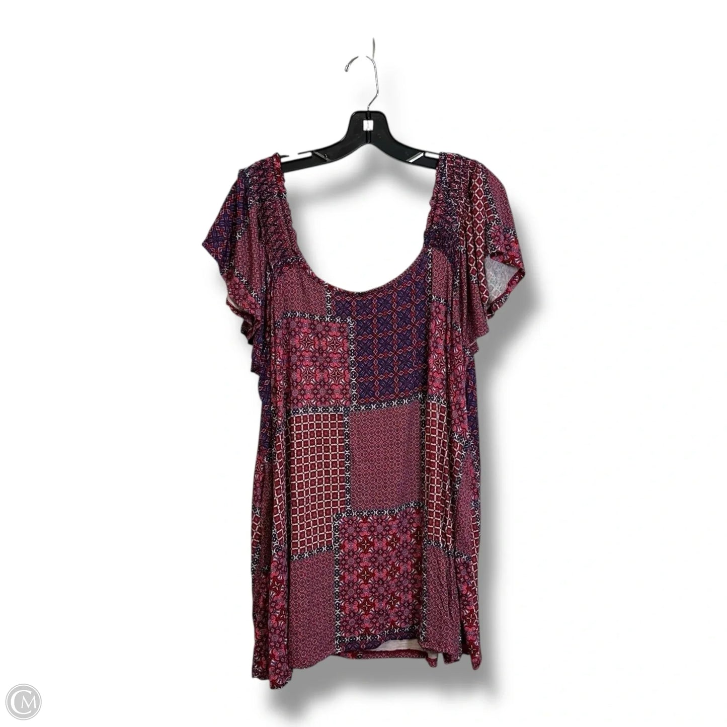 Top Short Sleeve By Torrid In Floral Print, Size: 3x