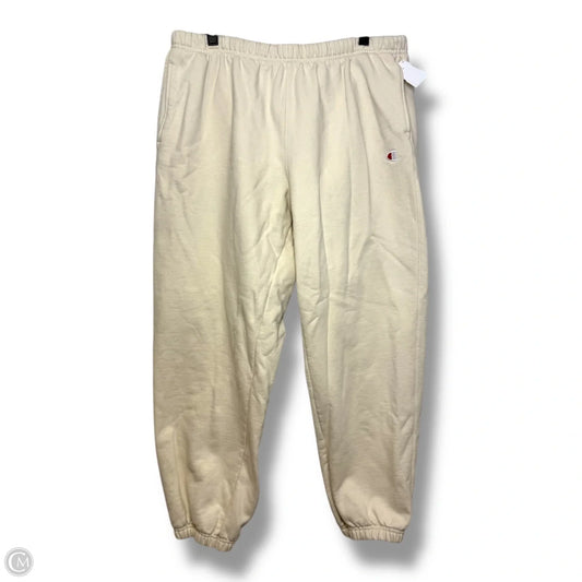 Athletic Pants By Champion In Ivory, Size: Xl