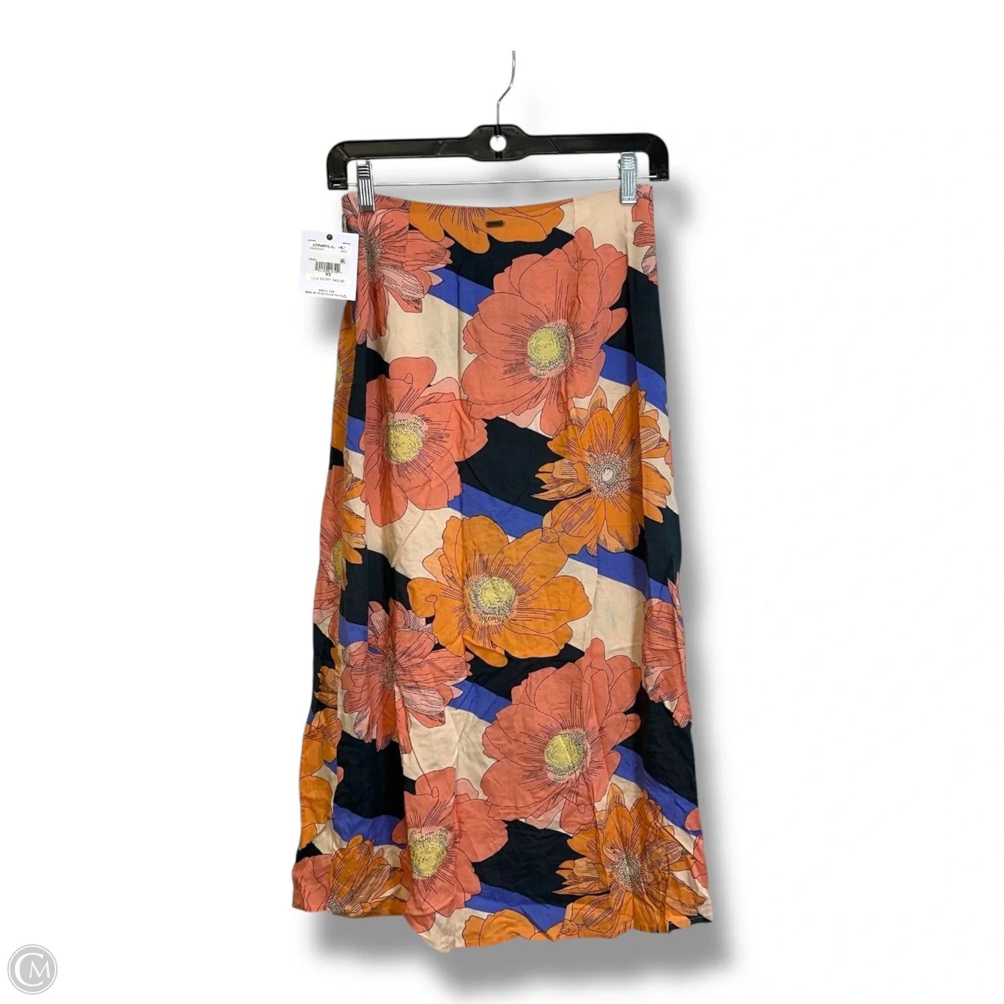 Skirt Midi By Oneill In Floral Print, Size: Xs