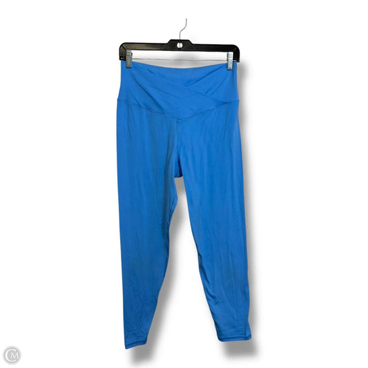 Athletic Leggings By Aerie In Blue, Size: Xl