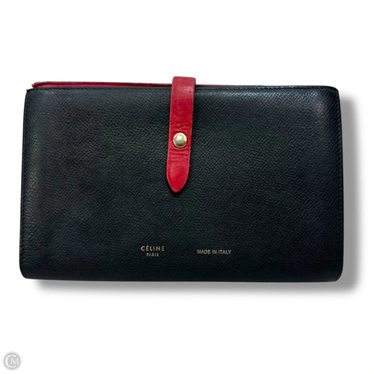 Wallet Luxury Designer By Celine, Size: Medium