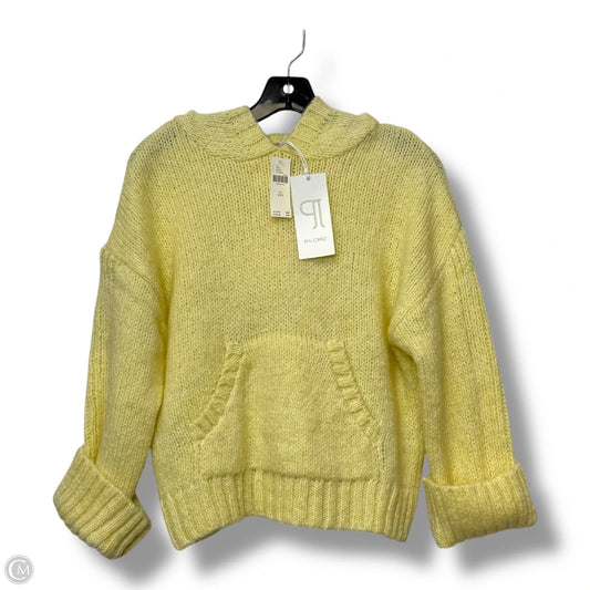 Sweater By Pilcro In Yellow, Size: Xxs