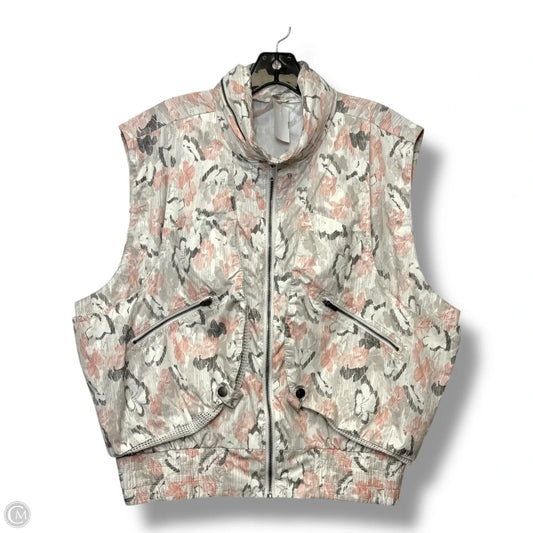 Vest with packable hood By Free People In Ivory, Size: L