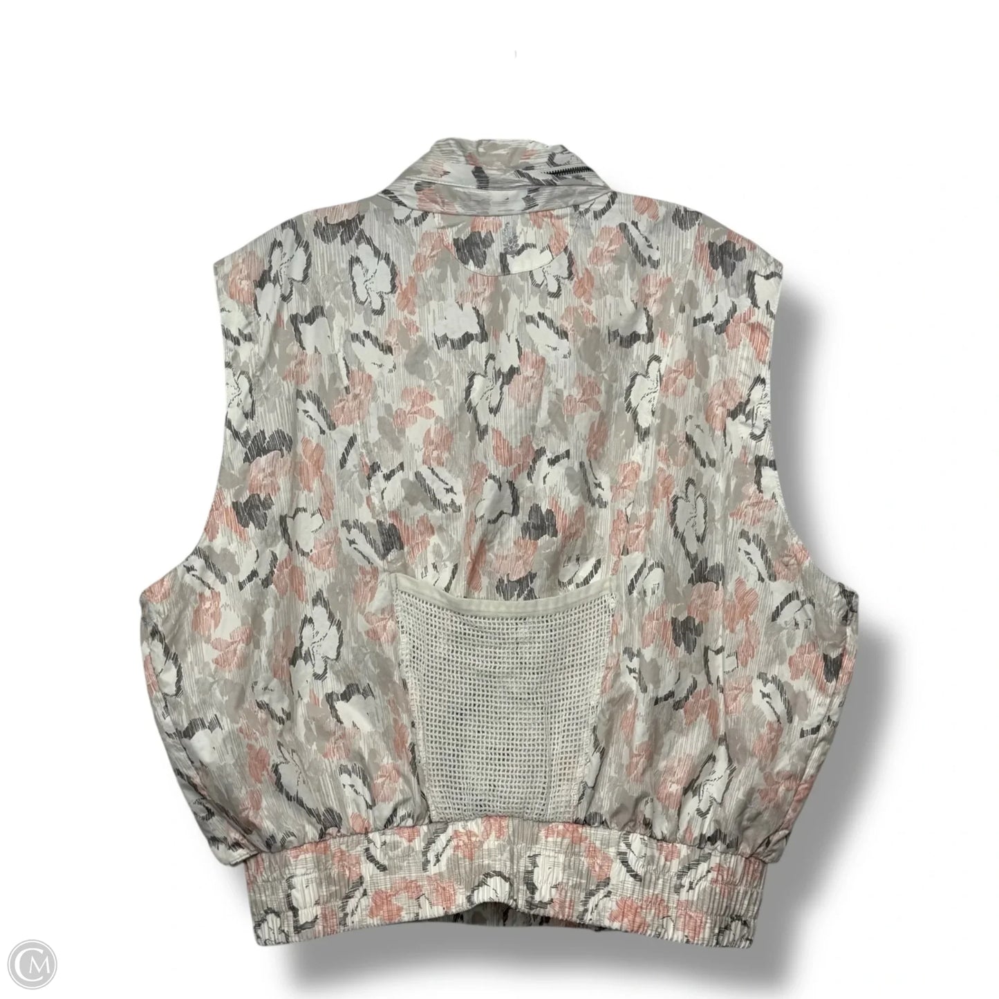 Vest with packable hood By Free People In Ivory, Size: L