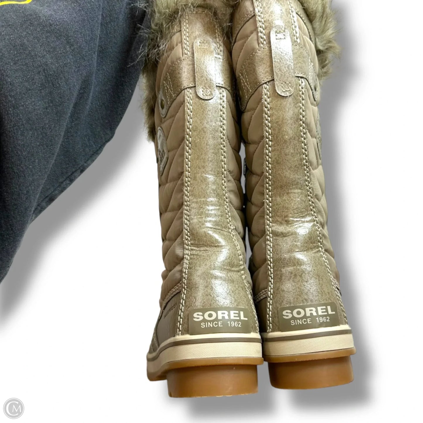 Waterproof Boots Snow By Sorel In Tan, Size: 10