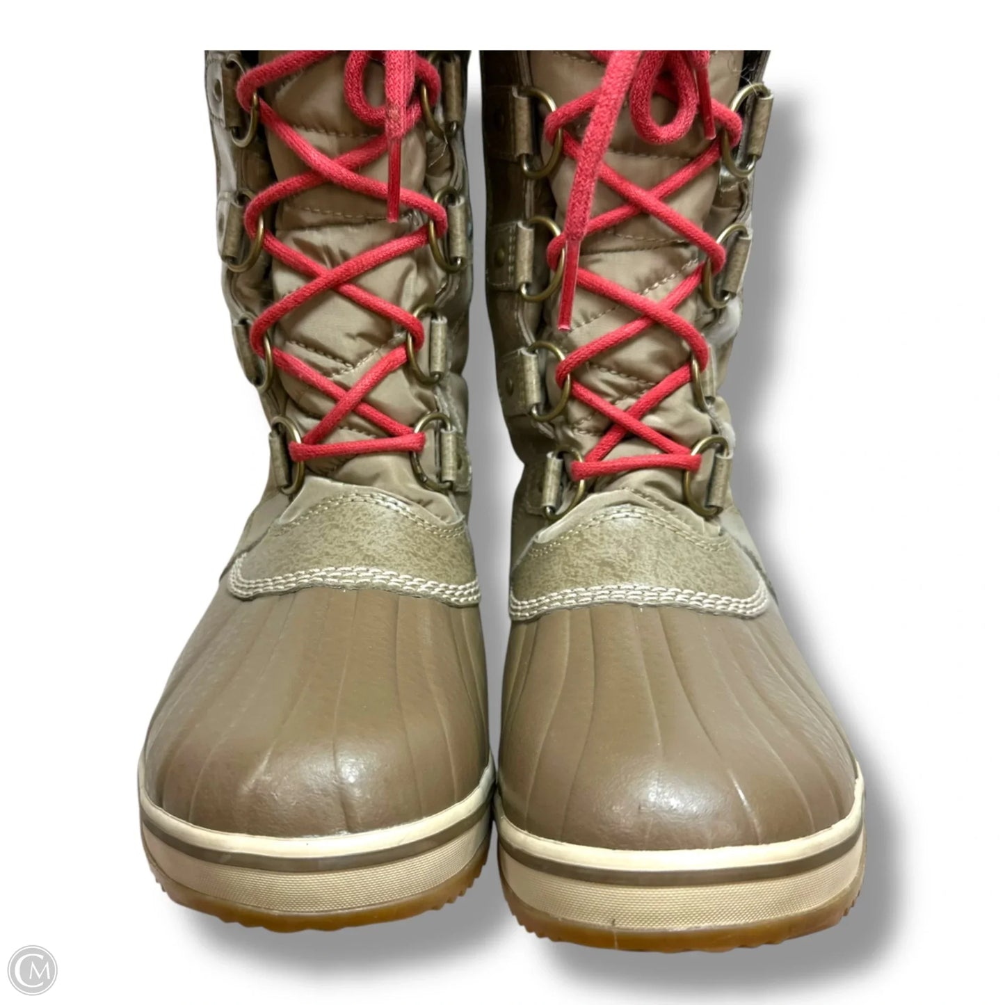 Waterproof Boots Snow By Sorel In Tan, Size: 10