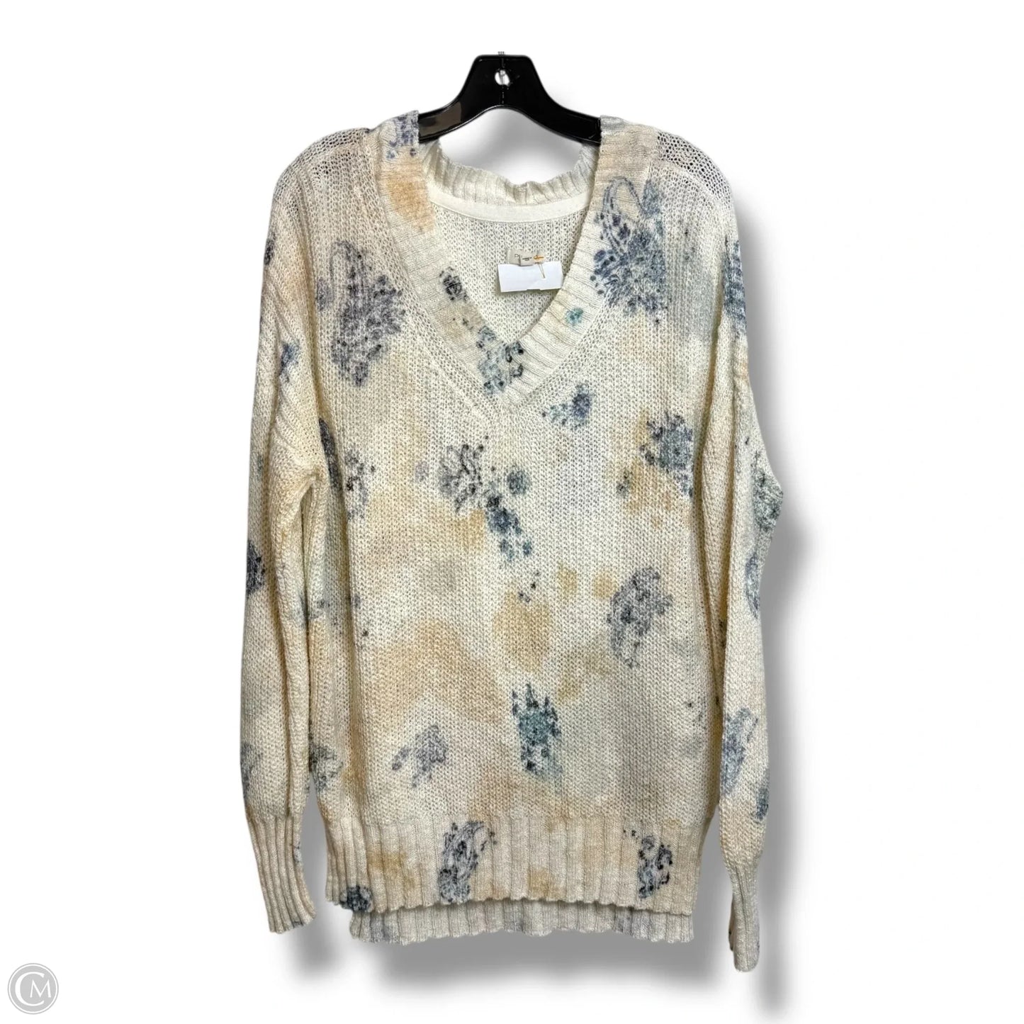 Sweater By Pilcro In Floral Print, Size: S