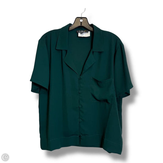 Top Short Sleeve By Lulus In Green, Size: L