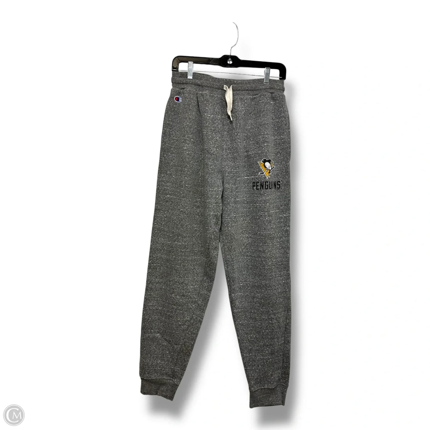 Pittsburgh Penguins sweatpant Joggers By Champion In Grey, Size: M
