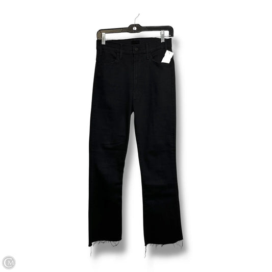 Jeans Boot Cut By Mother In Black Denim, Size: 2