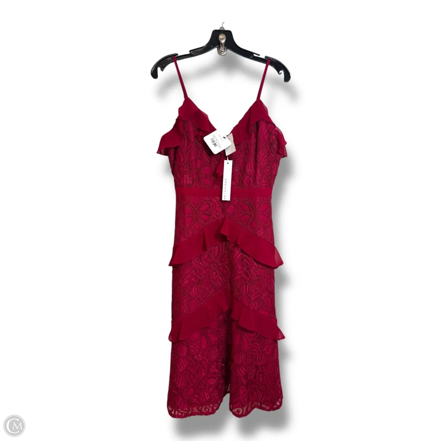 Dress Party Midi By Adelyn Rae In Red, Size: S