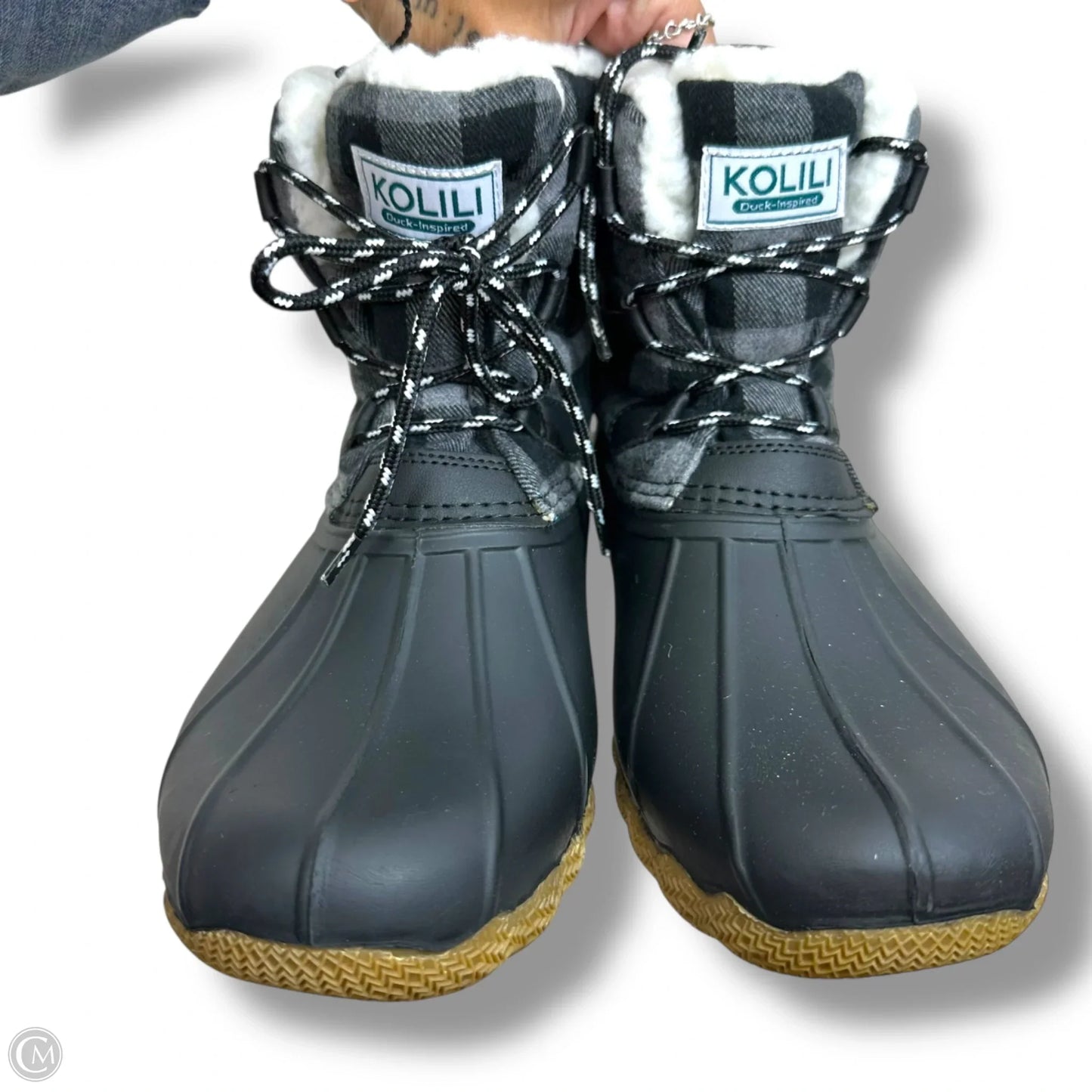 Boots Rain By Cme In Black, Size: 9