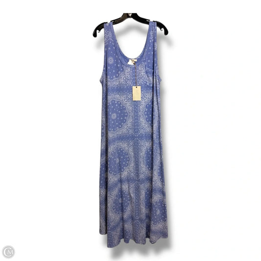 Dress Casual Maxi By Easel In Blue, Size: L