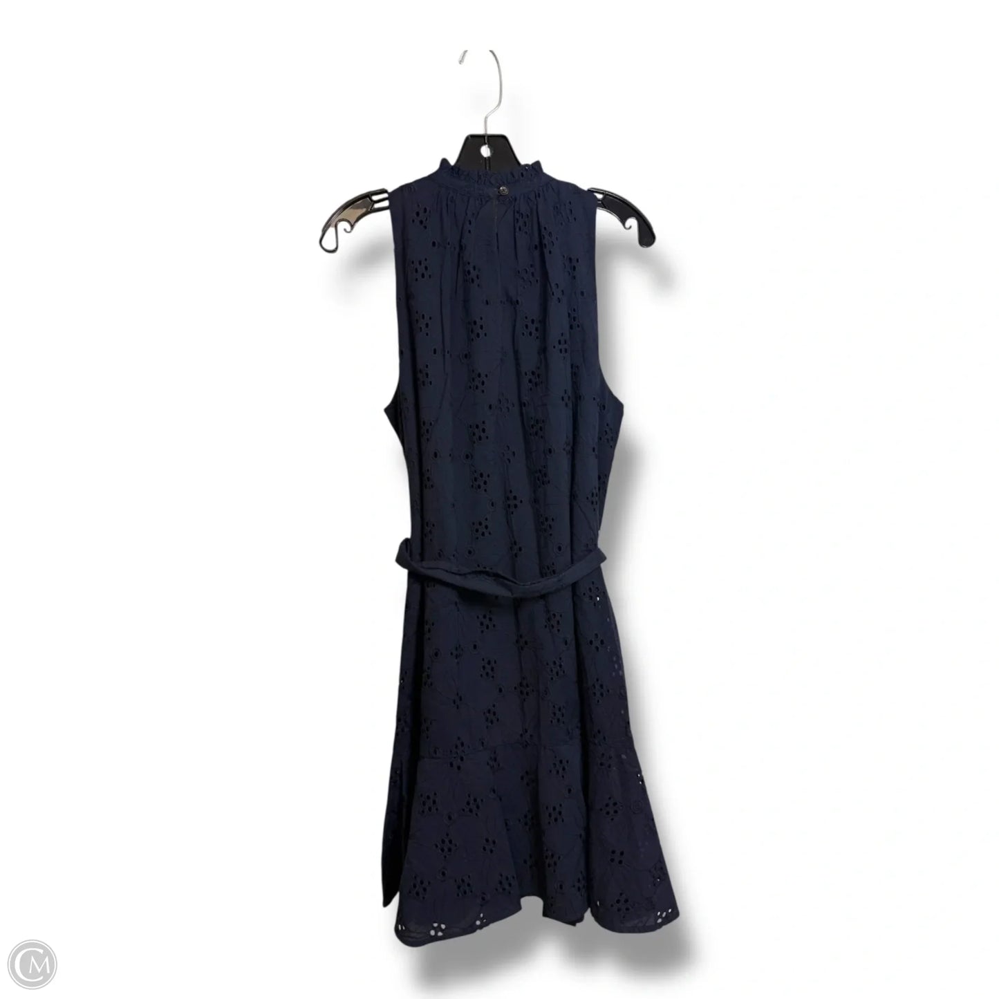 Dress Casual Midi By Ann Taylor In Navy, Size: 8