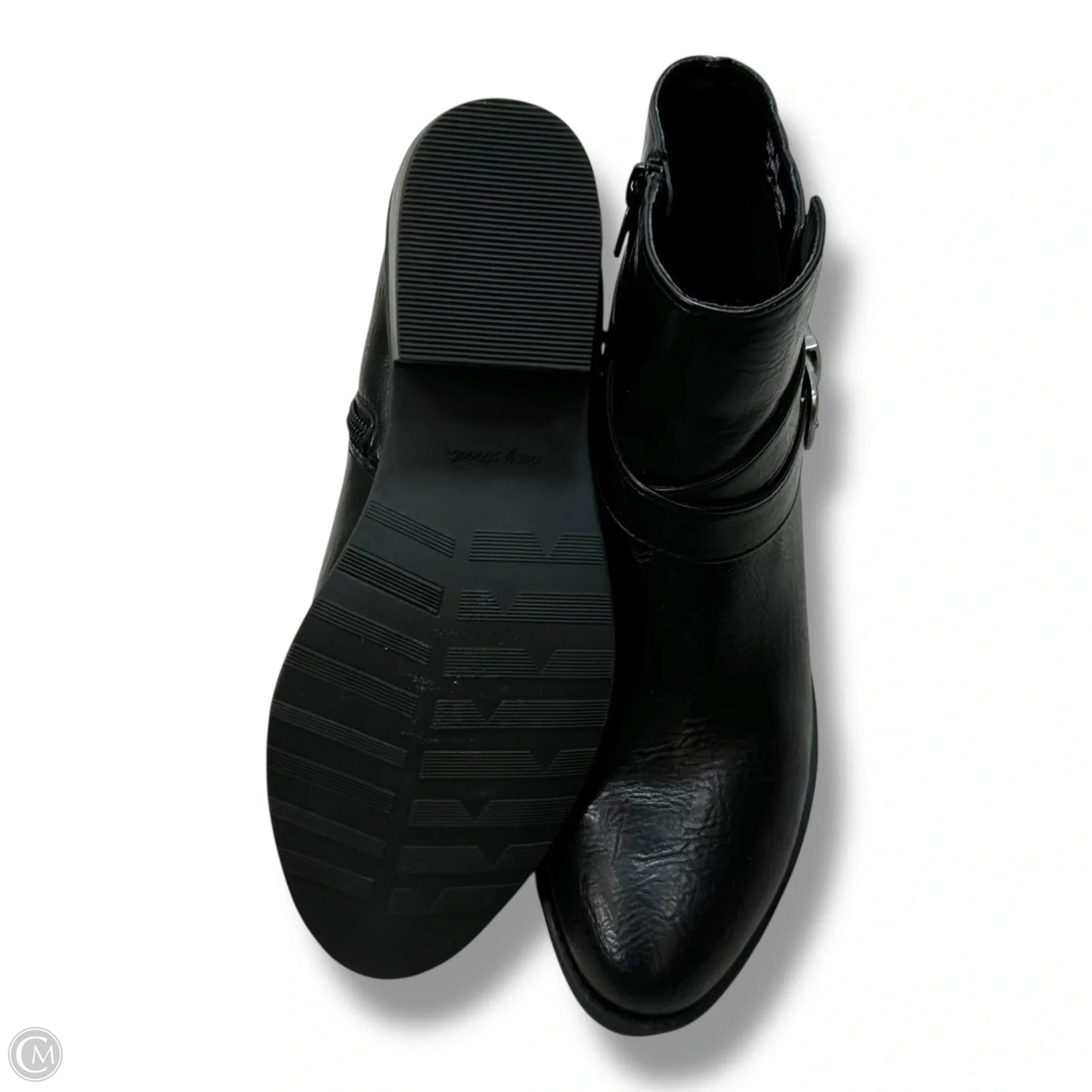 Boots Ankle Flats By Easy Street In Black, Size: 9