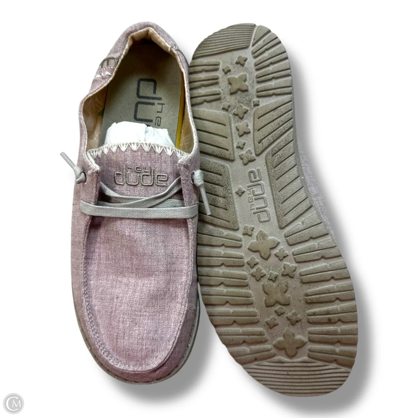 Shoes Flats By Hey Dude In Multi-colored, Size: 7