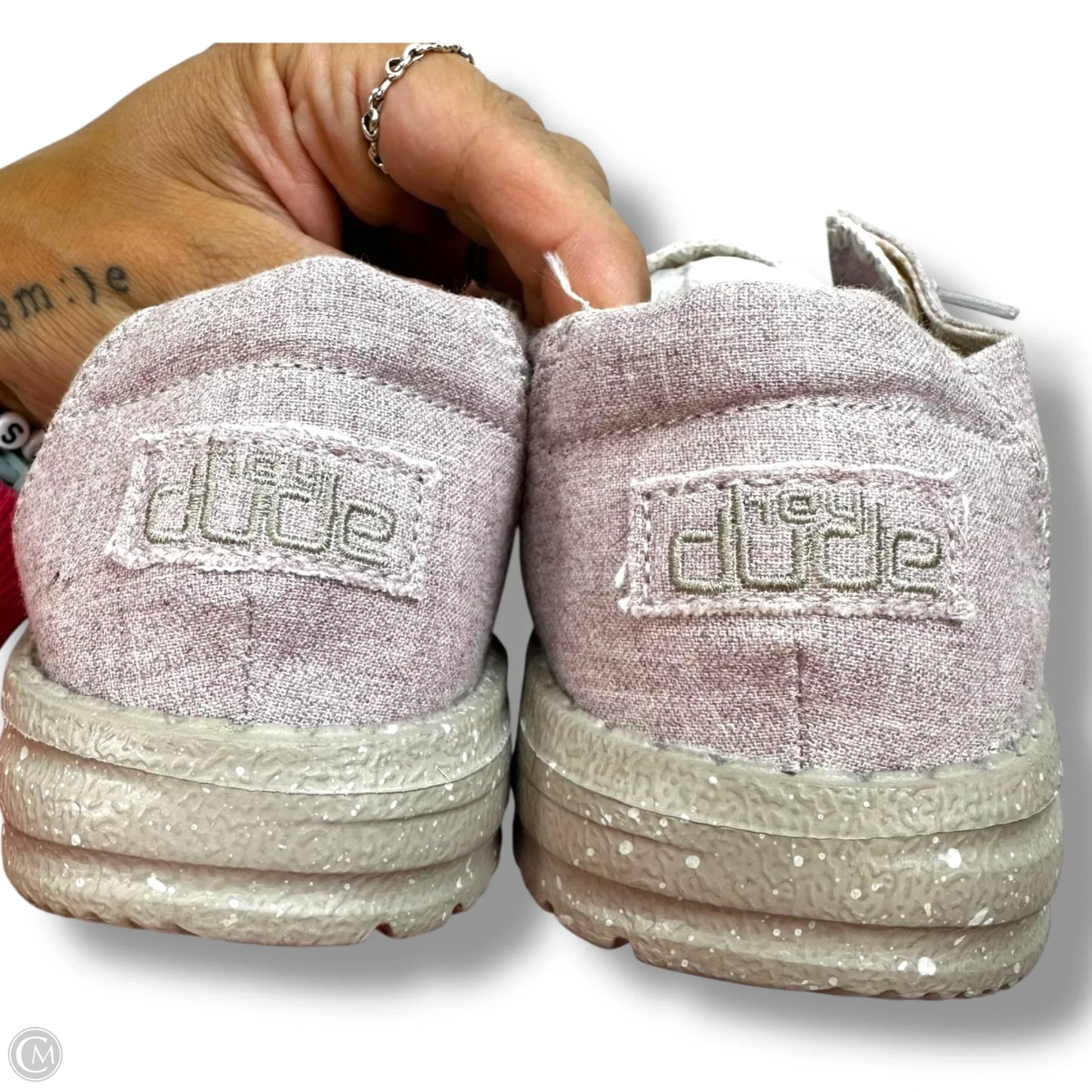 Shoes Flats By Hey Dude In Multi-colored, Size: 7