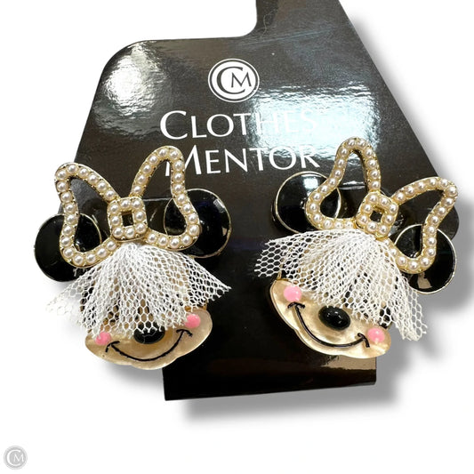 Minnie Mouse bride Earrings Dangle/drop By Cmf