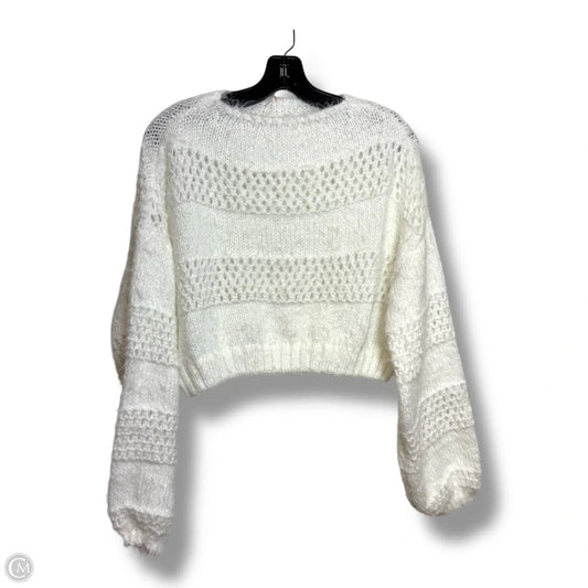 Sweater By Cupshe In White, Size: M
