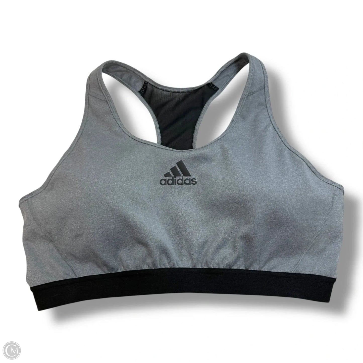 Athletic Bra By Adidas In Grey, Size: 3x