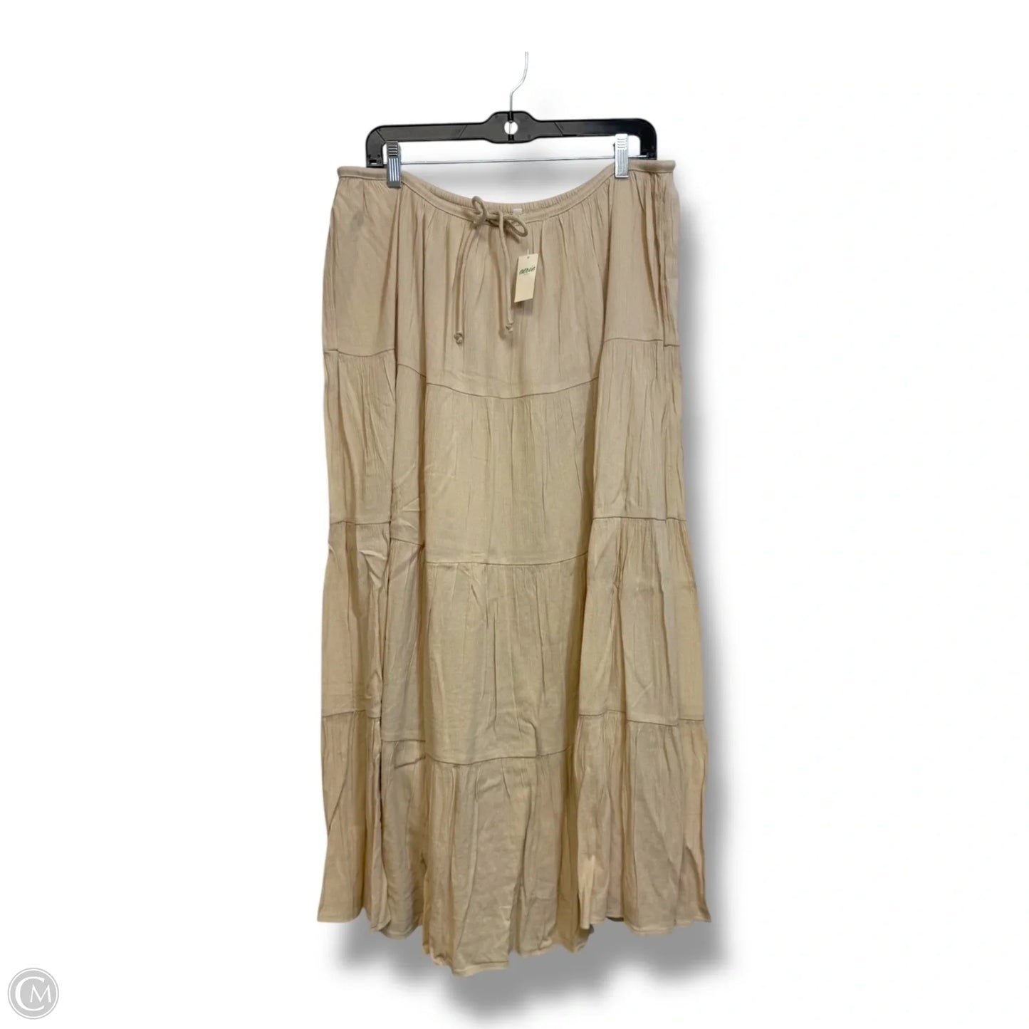 Skirt Maxi By Aerie In Beige, Size: Xxl