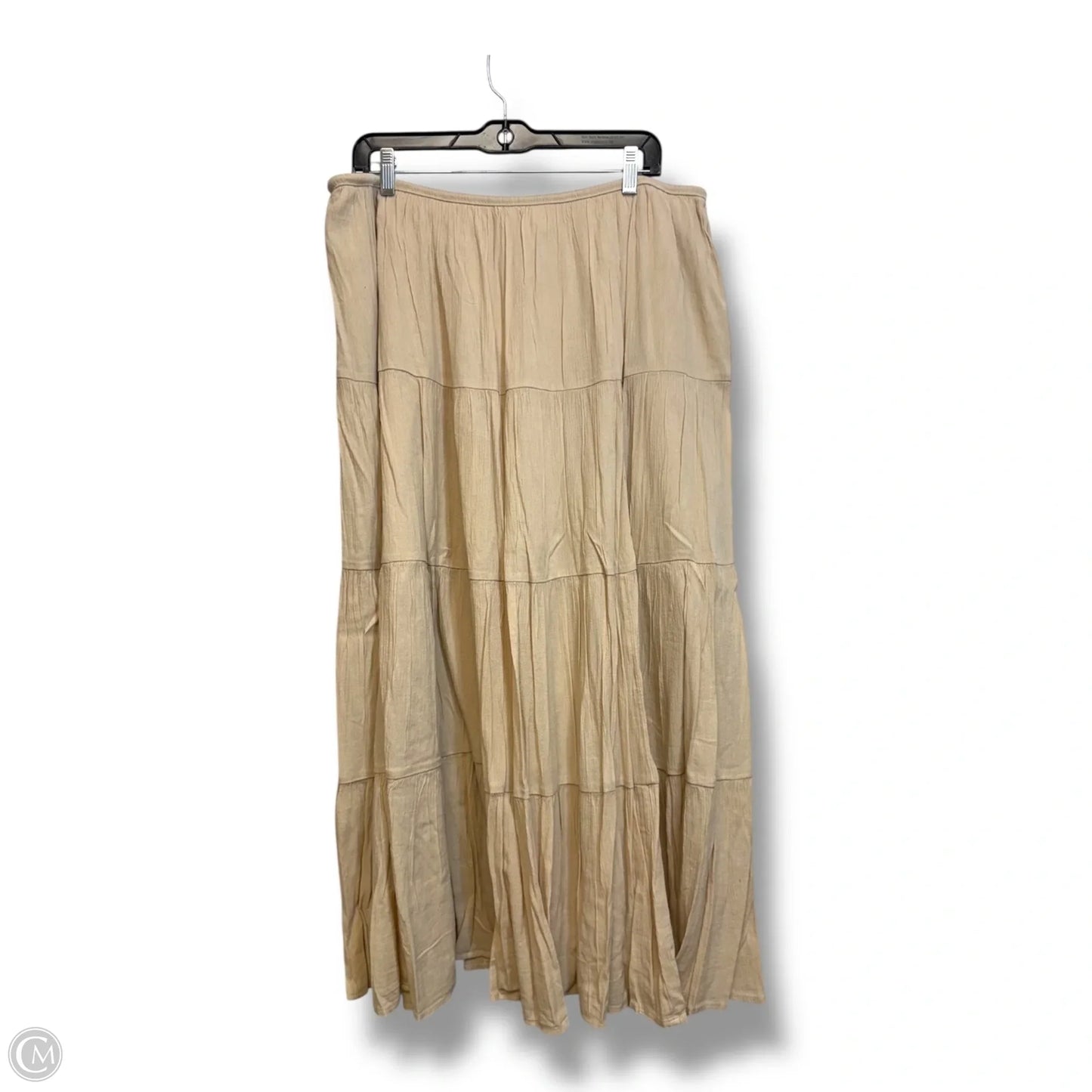 Skirt Maxi By Aerie In Beige, Size: Xxl