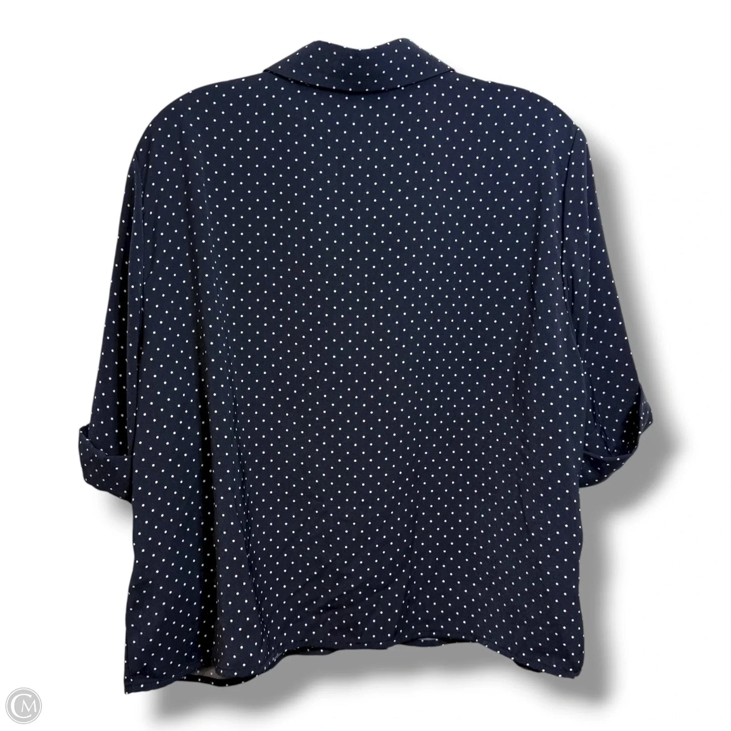 Top Short Sleeve By Michael By Michael Kors In Navy, Size: L