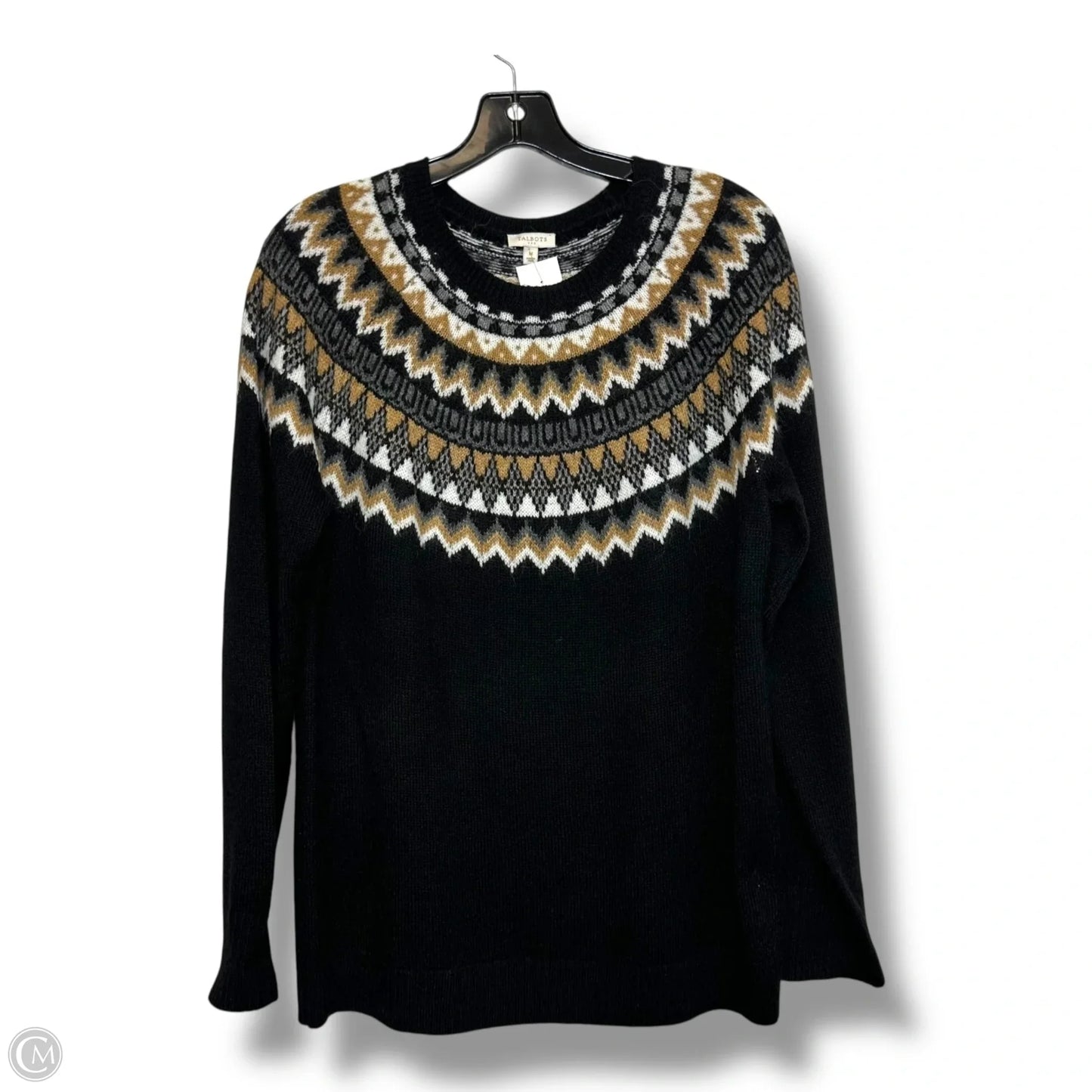 Sweater By Talbots In Black, Size: M