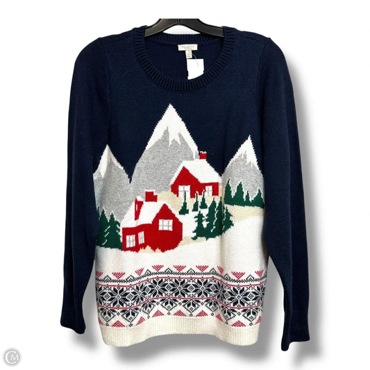 Sweater By Talbots In Navy, Size: Mp
