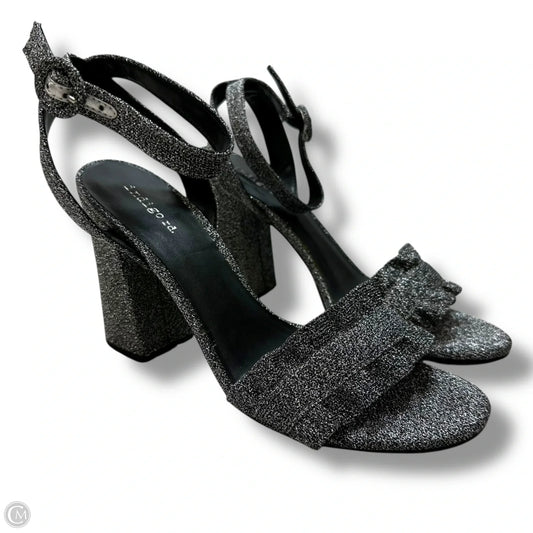 Shoes Heels Block By Indigo Rd In Silver, Size: 8.5