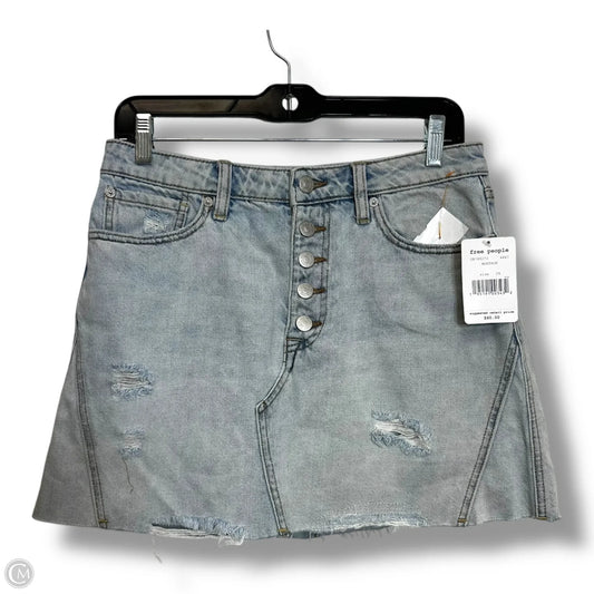 Skirt Mini & Short By We The Free In Blue Denim, Size: 8