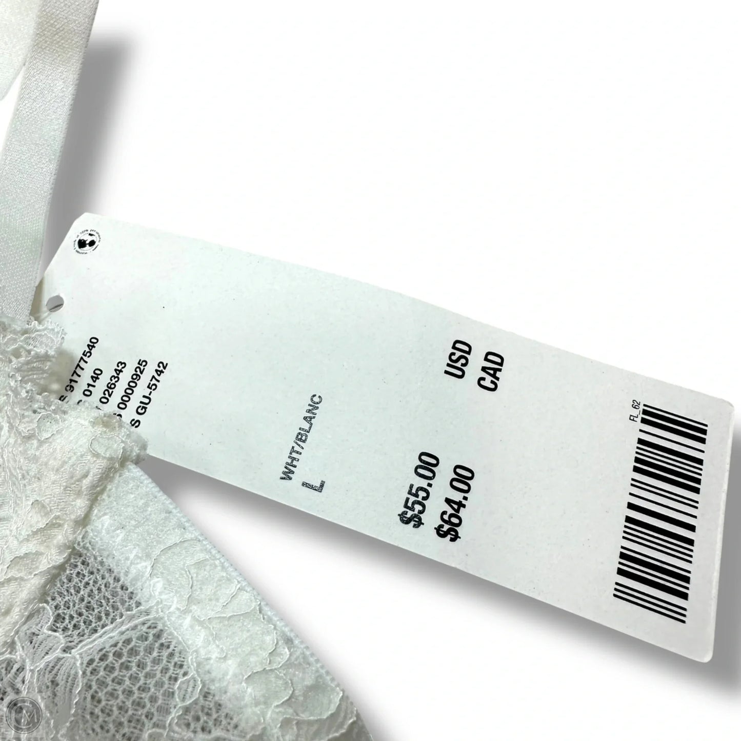 Bra By Urban Outfitters In White, Size: L